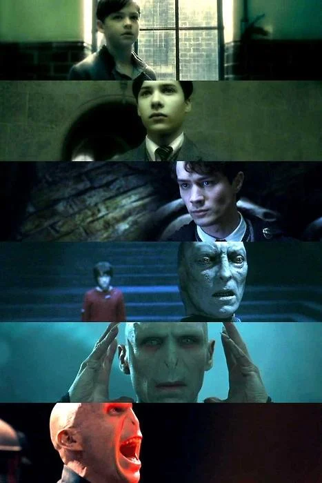 scariest character lord Voldemort/ Harry Potter series