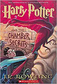 Harry Potter and the Chamber of Secrets- book cover