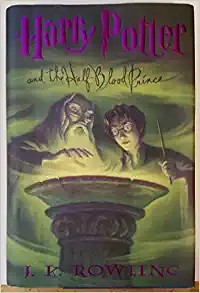 Harry Potter and the Half Blood Prince- book cover