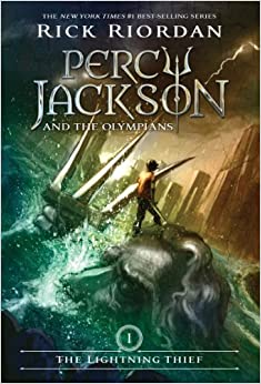 Percy Jackson and the Olympians- book cover
