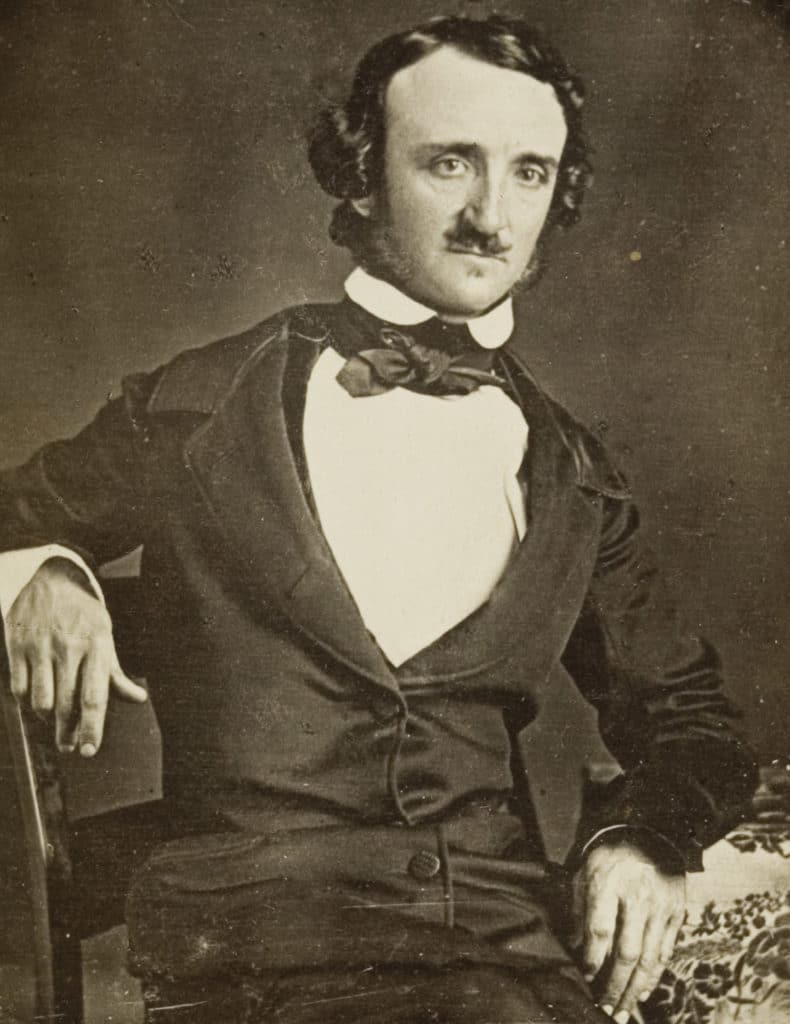 Which author would you invite to your thanksgiving dinner? Edgar Allan Poe