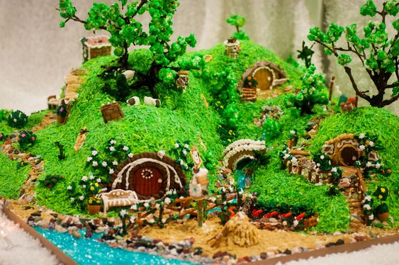 The Shire Gingerbread Houses