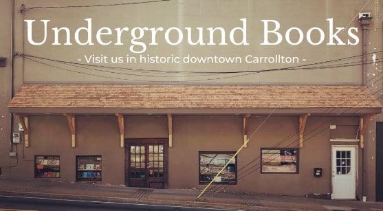 Underground Books in Carrollton, Georgia.