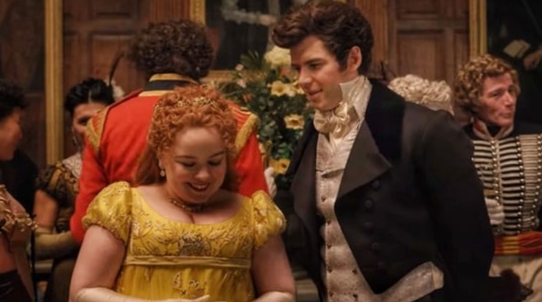 Penelope Featherington and Colin Bridgerton
