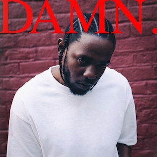 DAMN. Album cover. Rappers