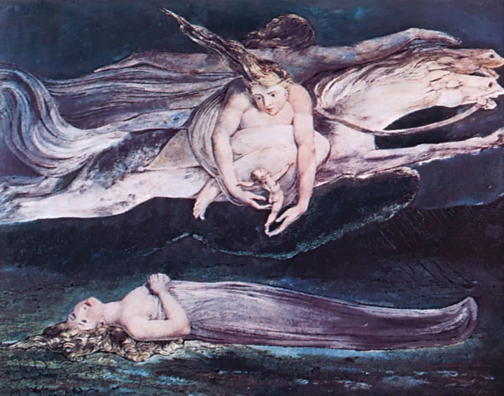 Pity by William Blake- visual arts in the Romantic Period