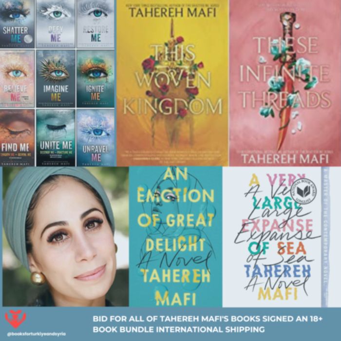 Tahereh Mafi Book Collection - instagram