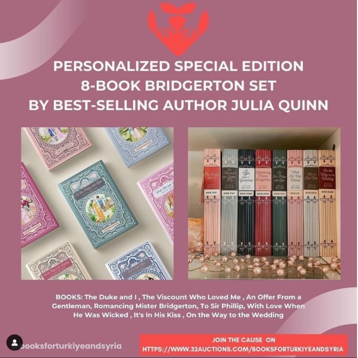 Bridgerton Book Set - Instagram