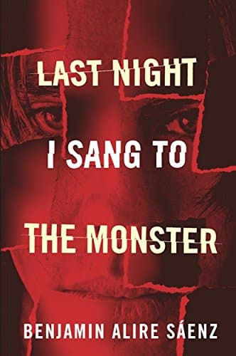 Last Night I Sang to the Monster by Benjamin Alice Sáenz-- man looking out