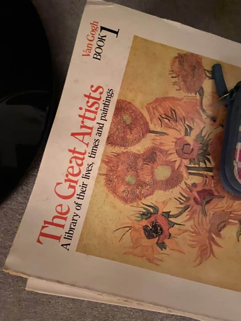 the-great-artists-book-cover-van-gogh-sunflowers