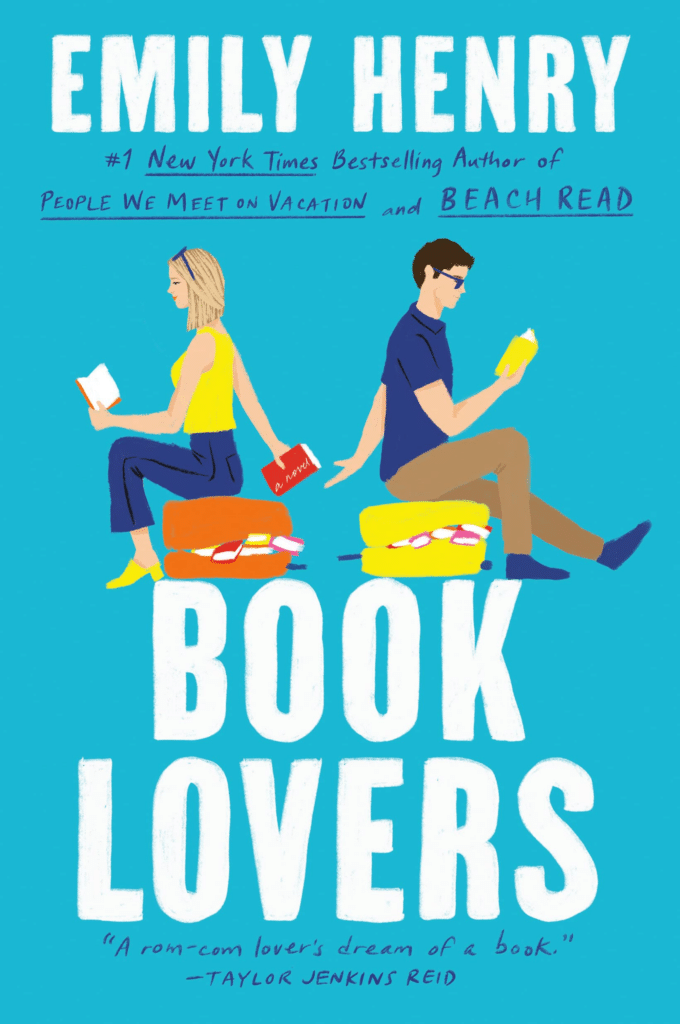"Book Lovers" by Emily Henry book cover.