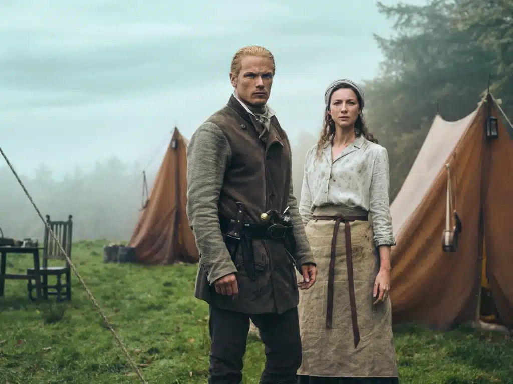 Jamie and Claire in first-look photos of Outlander season 7