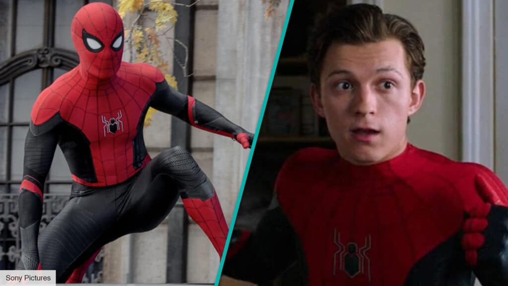 Tom Holland as Peter Parker and Spider-Man