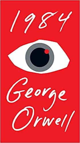 1984-heorge-orwell-big-eye-red-background-ice-cream-book-pairings-book-cover