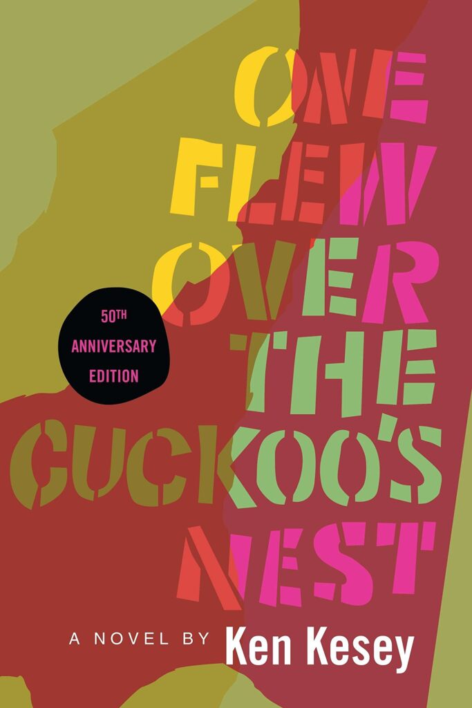 60s-kids-check-out-your-birth-years-most-popular-book-one-flew-over-the-cuckoos-nest-book-cover-green-and-red-with-colorful-block-letters