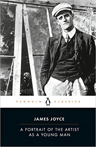 a-portrait-of-the-artist-as-a-young-man-by-james-joyce-book-cover-black-and-white-photo-of-man-standing-with-hands-in-pockets