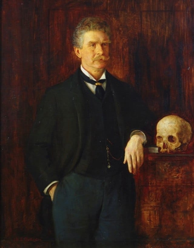 speculative-fiction-writer-ambrose-bierce-portrait-with-skull