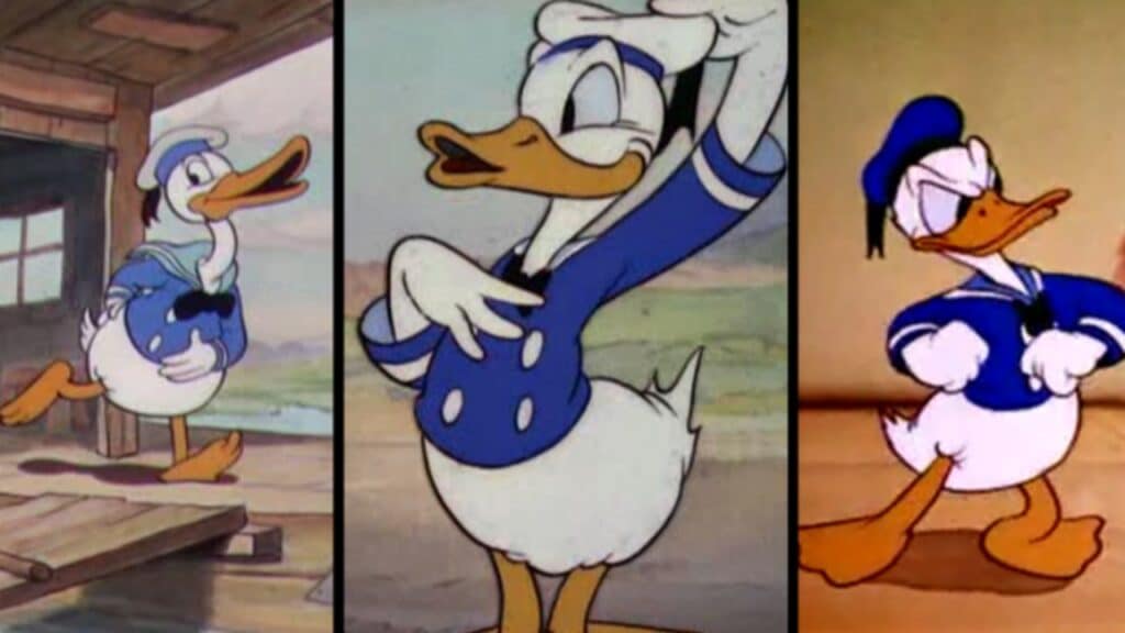 Image-of-Donald-Duck-Cartoon-Iterations