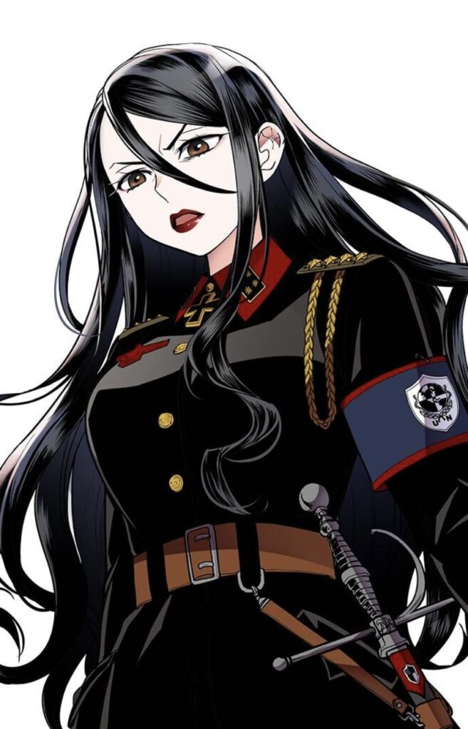 Katarina-glaring-housekeeper-webtoon-zombies-virus
