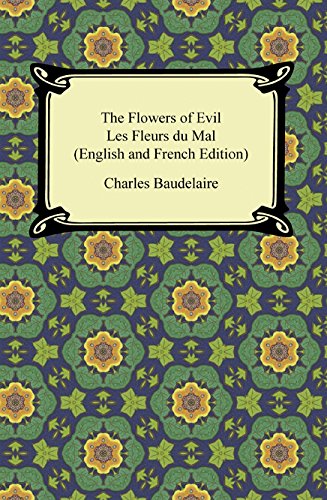 the-flowers-of-evil-les-fleurs-du-mal-english-and-french-edition-by-charles-baudelaire-book-cover-green-background-with-yellow-flowers