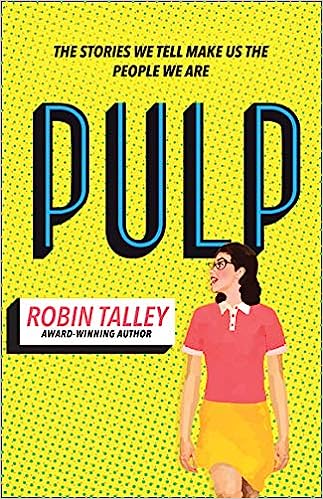 Pulp-Robin-Ralley-girl-with-glasses-on-yellow-background-pansexual-romance-book-cover