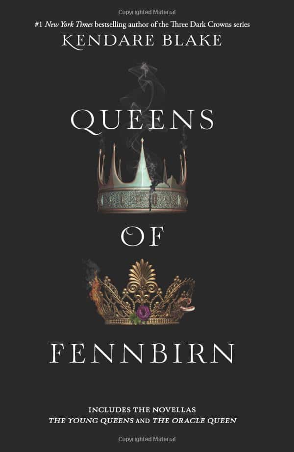 queens-of-fennbirn-book-cover-black-background-two-crowns-ya-fantasy