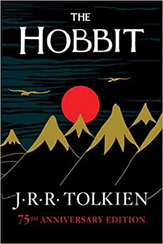 the-honnit-jrr-tolkien-gold-tipped-mountains-red-moon-ice-cream-book-pairings-book-cover