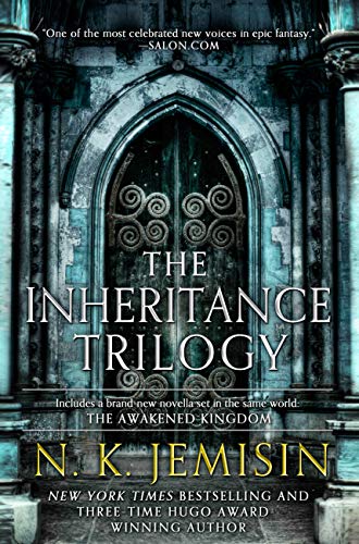 the-inheritance-triology-nk-jemisin-ornate-doors-in-blue-book-cover
