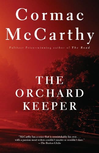 The-orchard-keeper-cormac-McCarthy-red-tree-red-background-contributions-book-cover