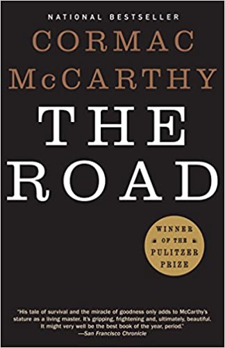 The-road-cormac-McCarthy-words-on-black-background-contributions-book-cover