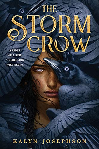 the-storm-crow-book-cover-girl-surrounded-by-crows-showing-only-part-of-her-face-ya-fantasy