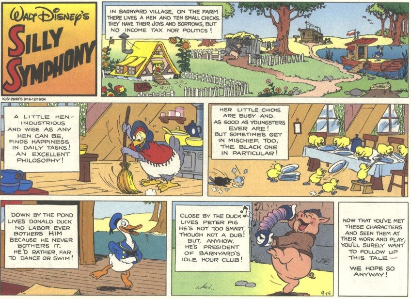 Image-of-Donald-Duck-Comic-Panels