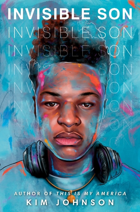 a-young-black-boy-with-headphons-invisible-son-book-cover