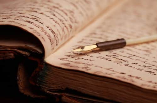 image-of-a-pen-on-a-journal-words-hugs-embrace-reading