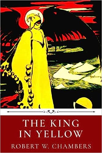 speculative-fiction-writer-the-king-in-yellow-book-cover-robert-w-chambers-yellow-entity-with-yellow-landscape
