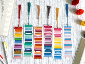 10-tempting-gifts-queer-book-nerds-will-love-six-bookmakrs-featuring-colors-from-different-pride-flags-with-tassels