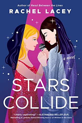 stars-collide-book-coverTwo-female-singers-in-the-spotlight-in-glittery-dresses-rock-stars-musicians