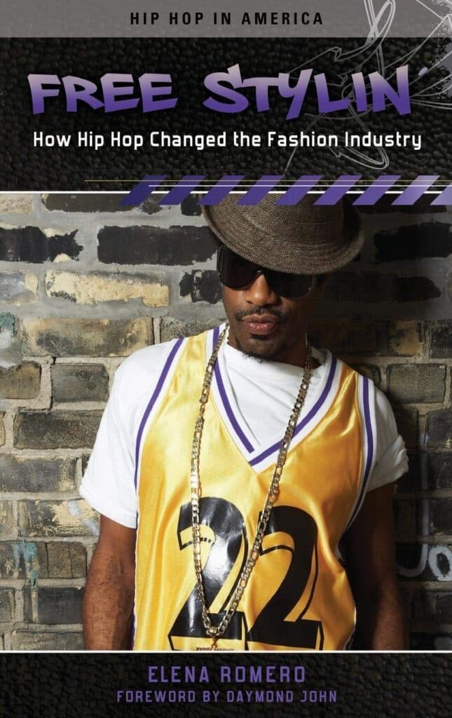 Free-Stylin'-How-Hip-Hop-Changed-the-Fashion-Industry-book-cover-with-a-man-dressed-in-hi-hop-attire-hip-hop-lyrics