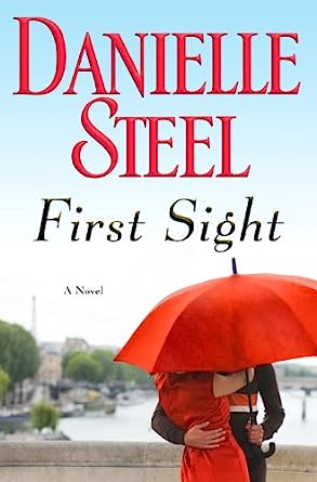first-sight-danielle-steel-book-cover-man-and-woman-under-a-red-umbrella-on-a-boardwalk-bookstr-book-club