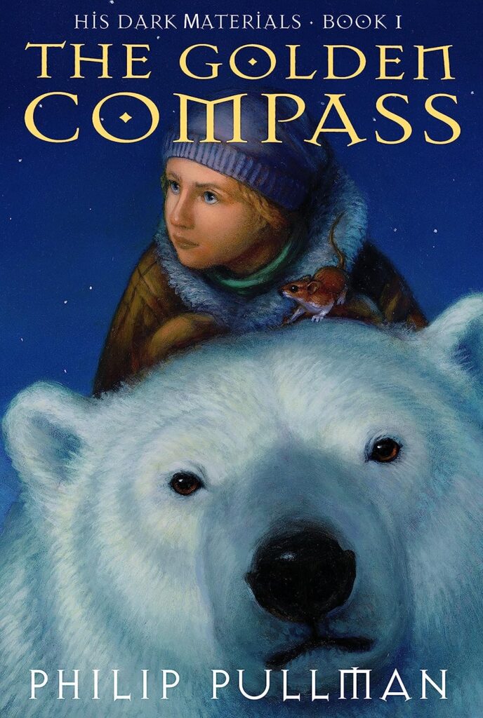 most-popular-books-published-each-year-in-the-90s-the-golden-compass-book-cover-small-girl-with-mouse-on-polar-bear