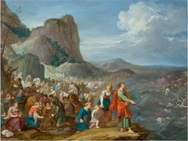 parting-of-red-sea-biblical-jewish-painting-mythology-lovecradtian